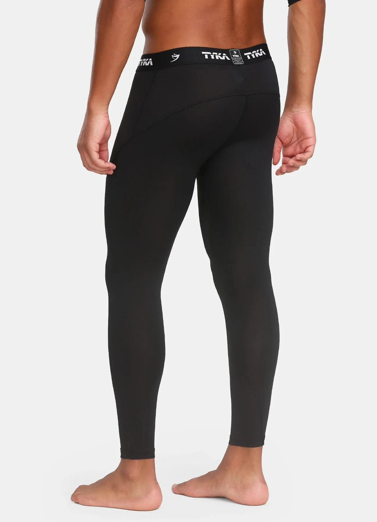 Tyka Pro Cricket Compression Long Tight Black