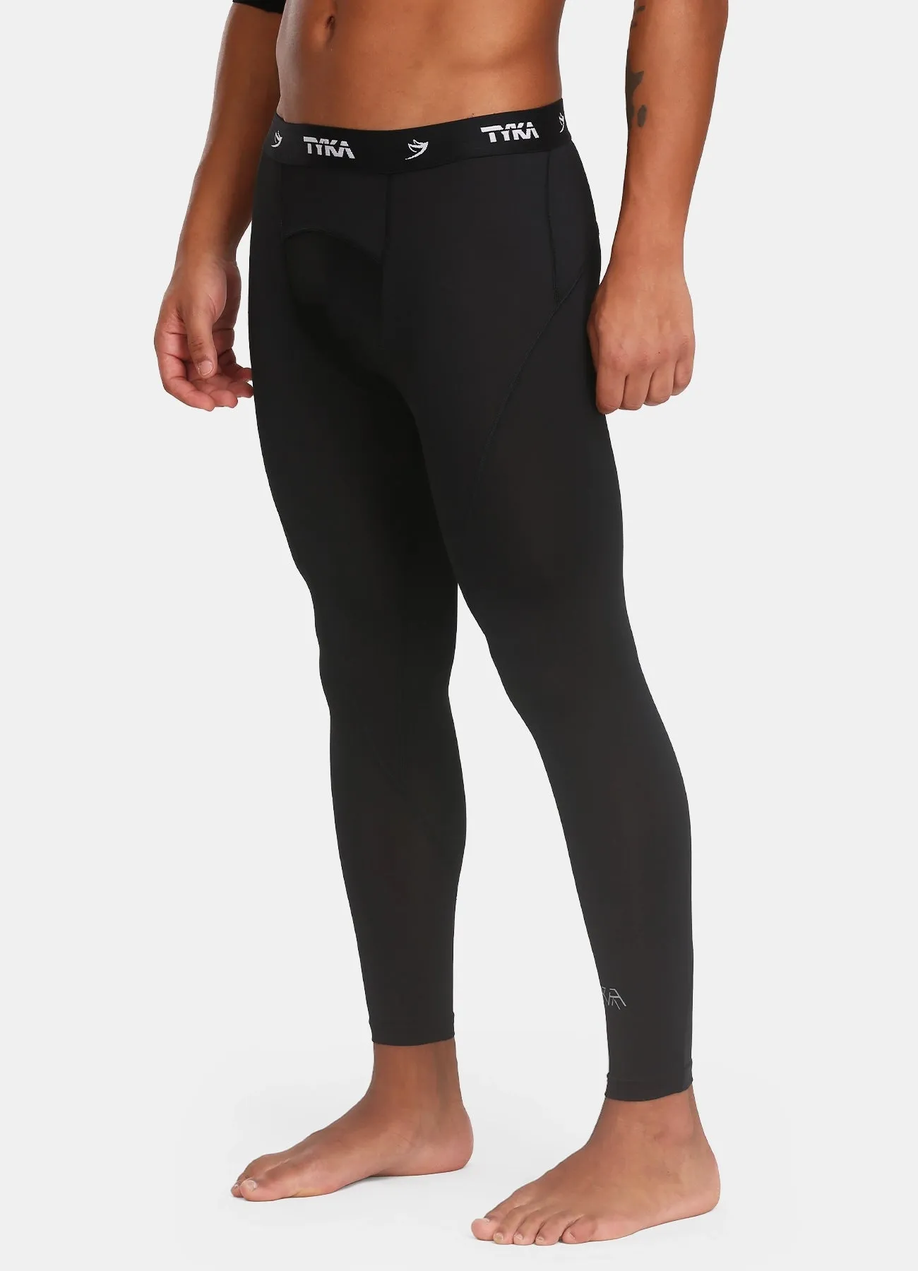 Tyka Pro Cricket Compression Long Tight Black