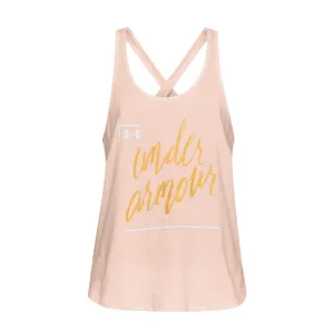 Under Armour Graphic Script X-Back Top