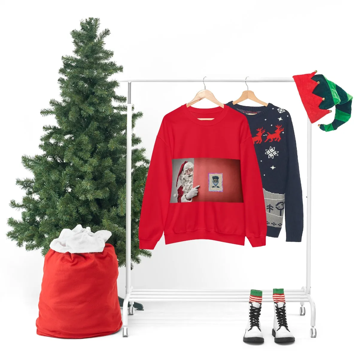 Unisex Heavy Blend™ Crewneck Omar Dyer's Ugly Sweatshirt