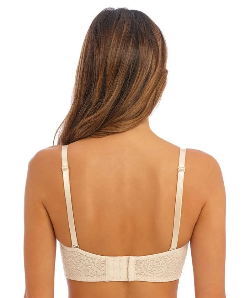 Wacoal Halo Lace Strapless Bra - Nude