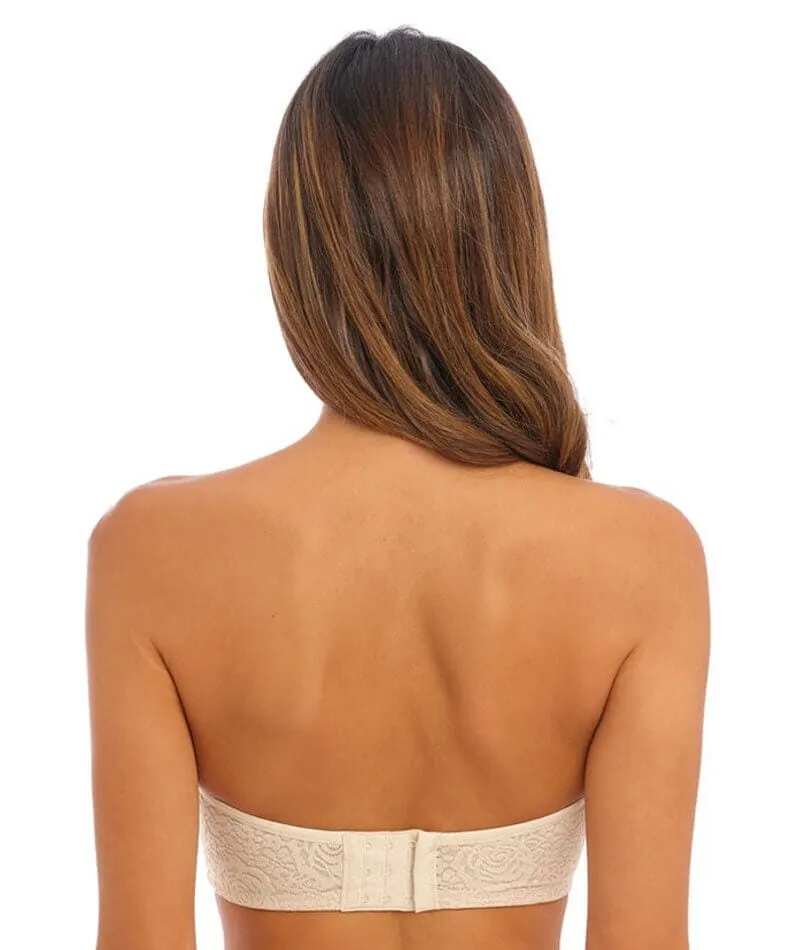 Wacoal Halo Lace Strapless Bra - Nude