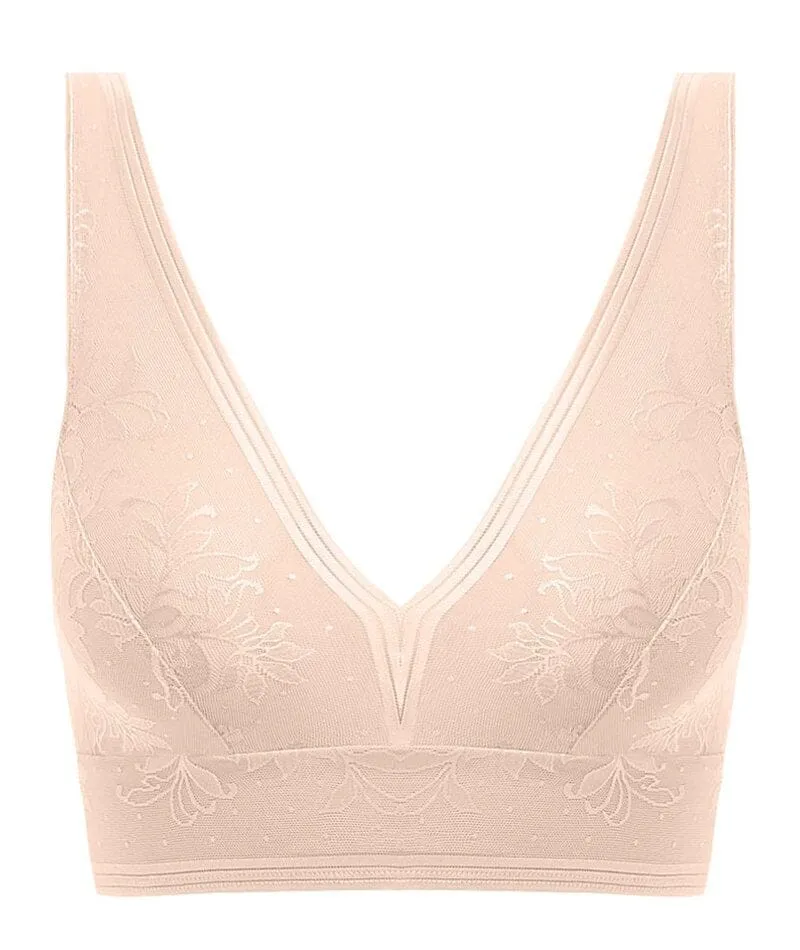 Wacoal Net Effects Bralette - Rose Dust