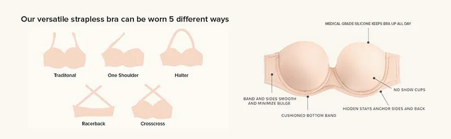 Wacoal Red Carpet Strapless Bra
