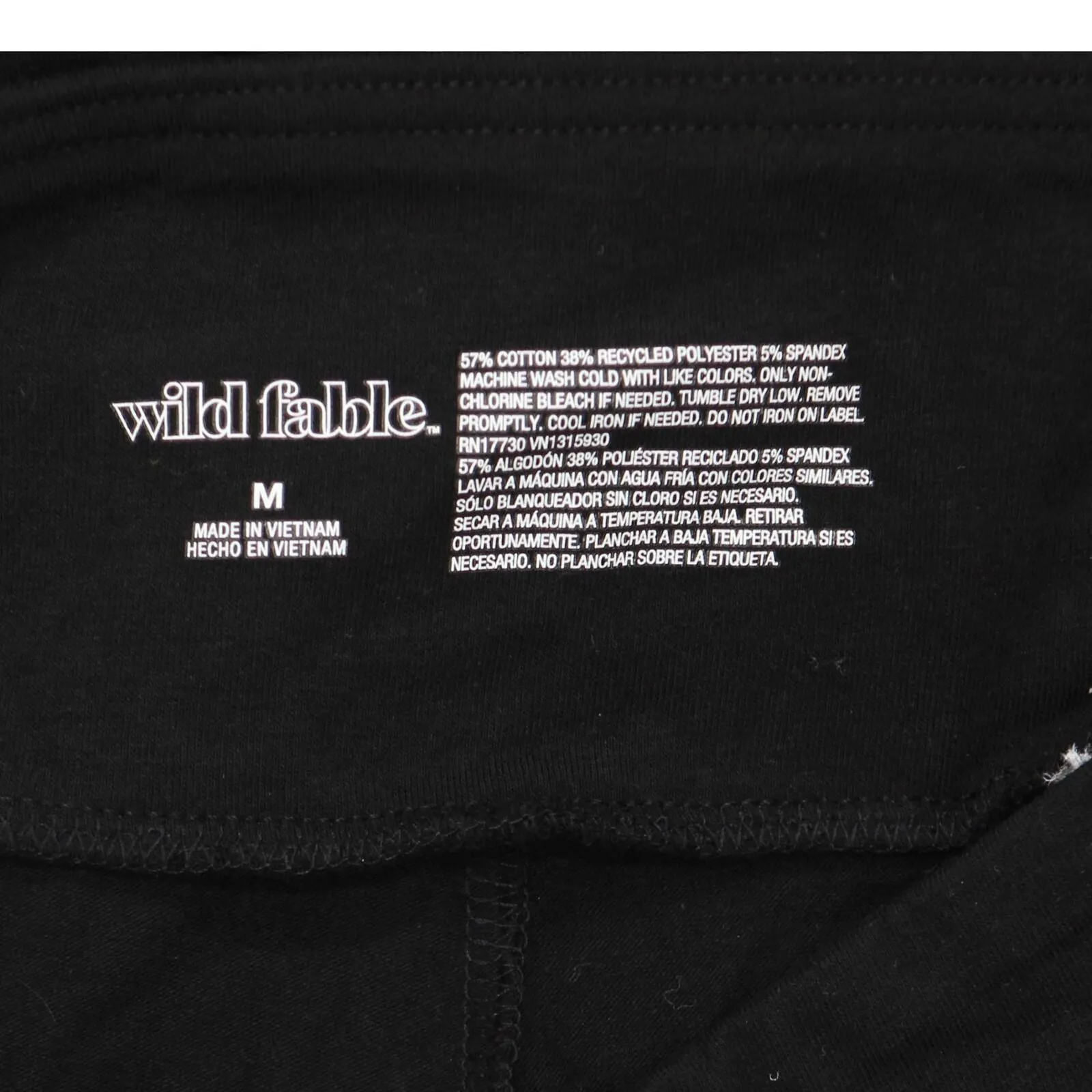 Wild Fable Women's High-Waisted Classic Leggings 559594 Black M