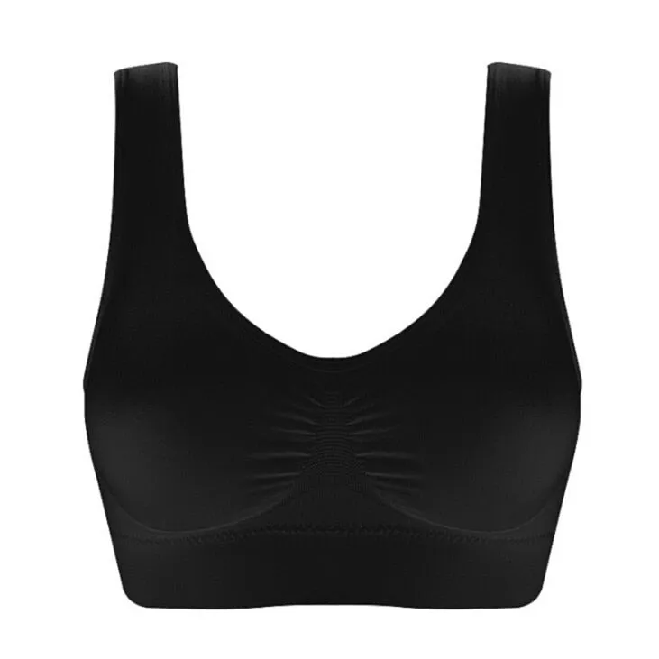 Women Yoga Underwear Padded Crop Tops