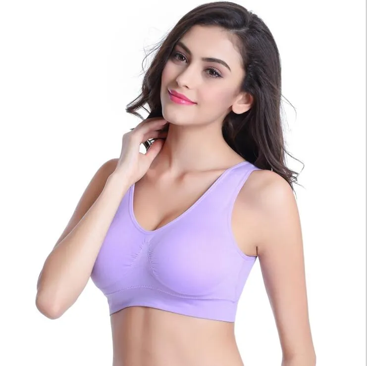 Women Yoga Underwear Padded Crop Tops