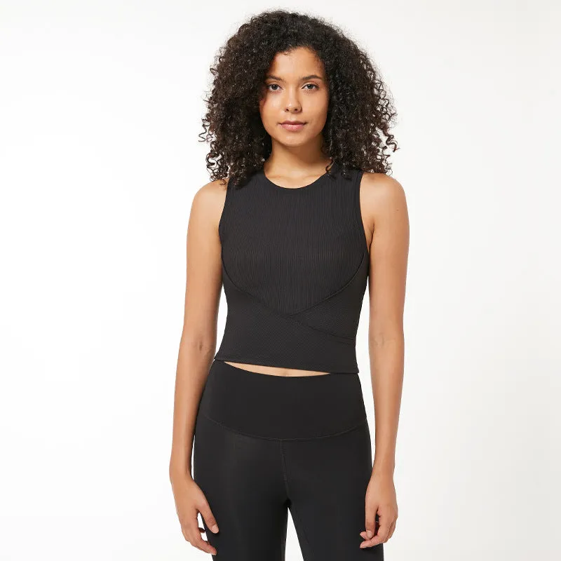 Women's Tank Top Fitness Breathable Work Out Women Crop Top