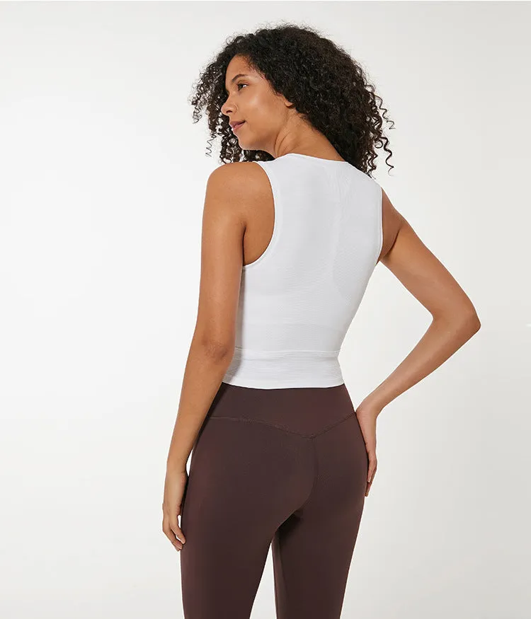 Women's Tank Top Fitness Breathable Work Out Women Crop Top