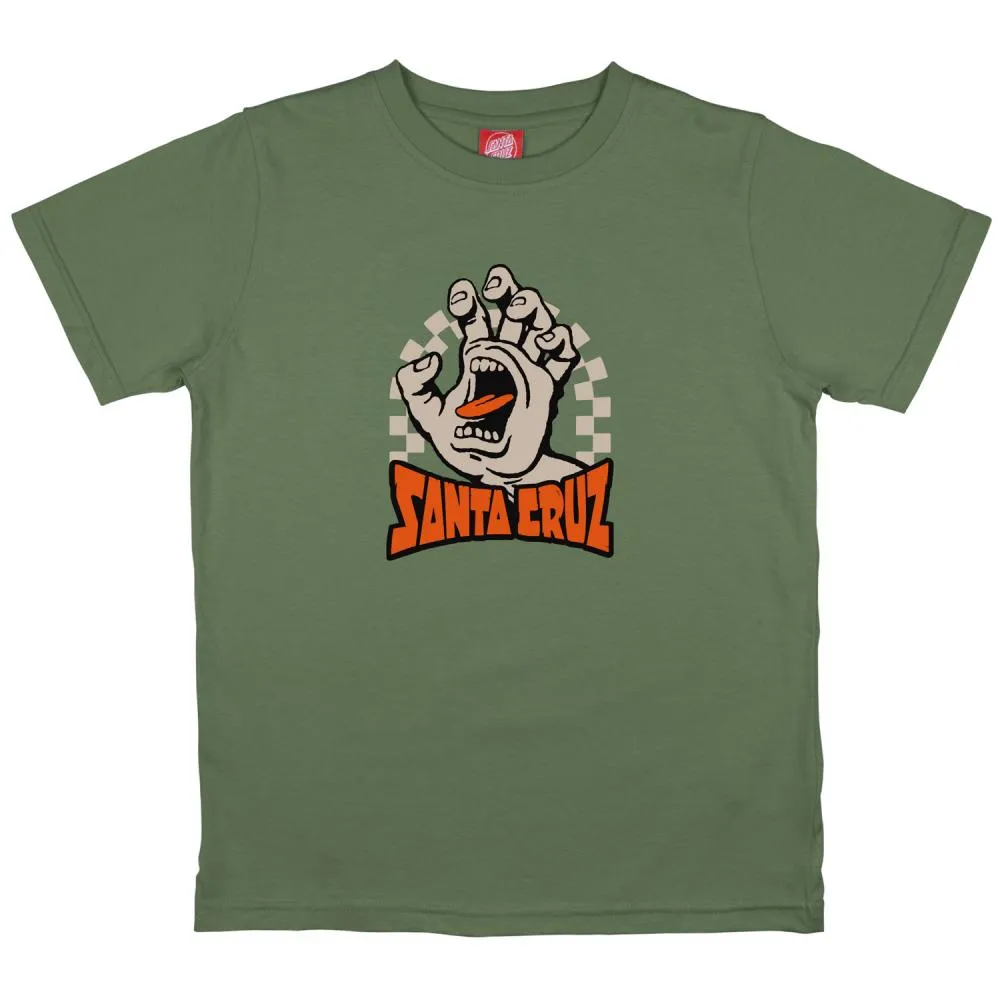 Youth Check Gateway Hand Front Sage