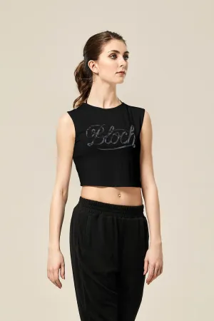 ZS55251 - Bloch Jayde Bloch Print Twist Back Womens Tank Top